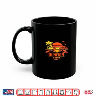 Mug Vintage Dunedin Florida Sunset Shirt