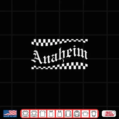 Design Checkerboard Anaheim Wave Shirt
