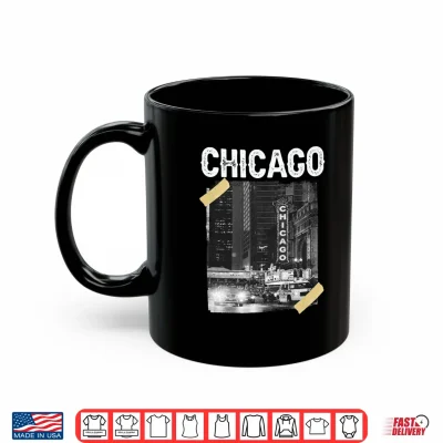 Mug Illinois Broadway Chicago Chi Town Performance Shirt
