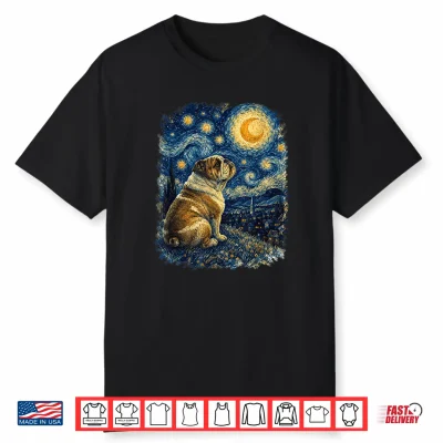 English Bulldog Lovers Outdoor Enthusiasts Men’S Bulldog’S Shirt