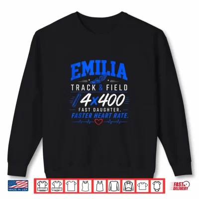 Sweatshirt Emilia Track Field Shirt