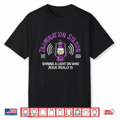Illumination Station Vbs 2026 Bible Jesus Christian Lights Shirt