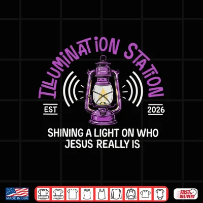 Design Illumination Station VBS 2026 Bible Jesus Christian Lights Shirt