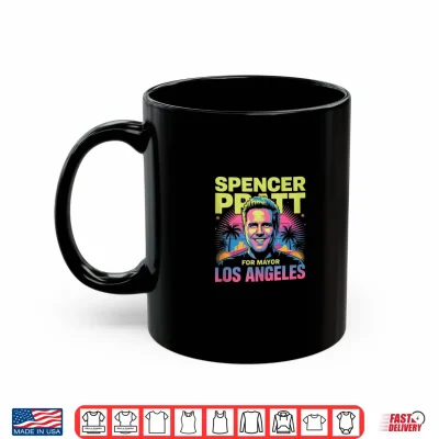 Mug Spencer Pratt for LA Mayor California Humor Design Shirt