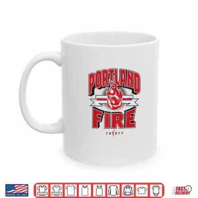 Mug WNBA 30th Anniversary Drop Box Portland Fire Shirt