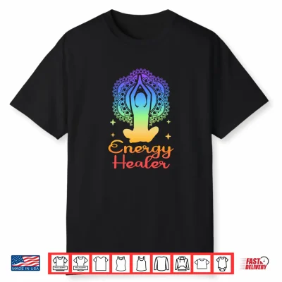Energy Chakra Holistic Healing Hands Energy Healer Reiki Shirt