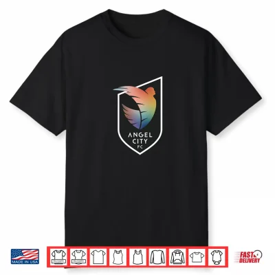 Mens Nwsl Angel City Fc Pride Crest Performance Shirt