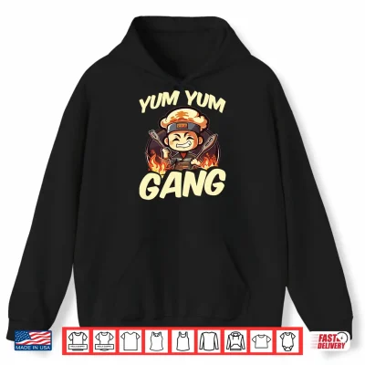 Hoodie Mens Yum Yum Gang Performance Shirt