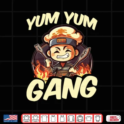 Design Mens Yum Yum Gang Performance Shirt