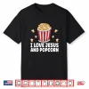 Popcorn Lover Movie Snack Theater Funny Cinema Performance Shirt
