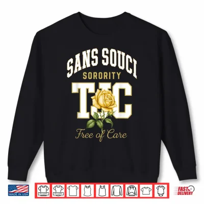 Sweatshirt Sans Souci TJC Free of Care College Style Shirt