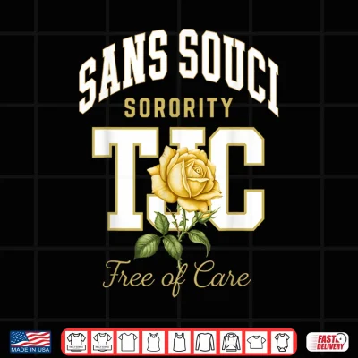 Design Sans Souci TJC Free of Care College Style Shirt