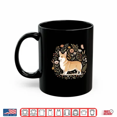 Corgi Cottagecore Welsh Corgi Aesthetic Shirt