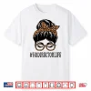 Mens Hr Director Leopard Messy Bun Appreciation Back To School Performance Shirt