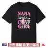Nana Of The Birthday Cowgirl Pink Western Rodeo Girls Bday Shirt