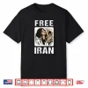 Cigarette Of Rebellion Smoke Of Resistance Free Iran Funny Shirt