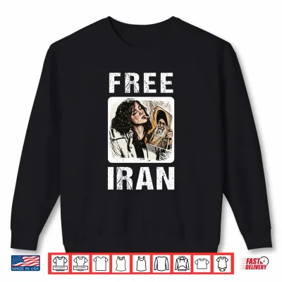 Sweatshirt Cigarette of Rebellion Smoke of Resistance Free Iran Funny Shirt