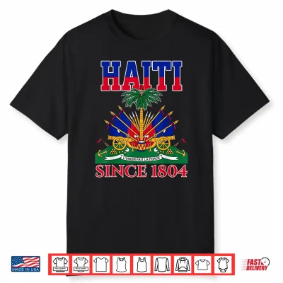 Happy Haitian Flag Day Outfit Proud Haiti Shirt