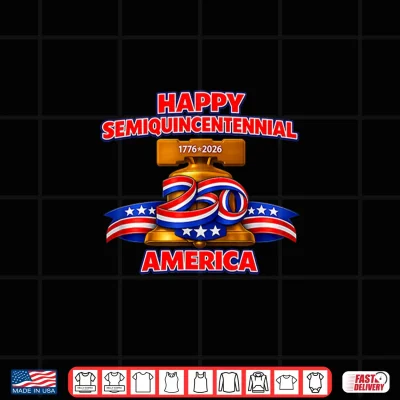 Design Happy Semiquincentennial America 250 Years Patriotic Shirt