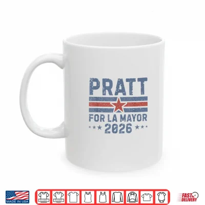 Mug Pratt for Mayor of Los Angeles 2026 Vintage Shirt