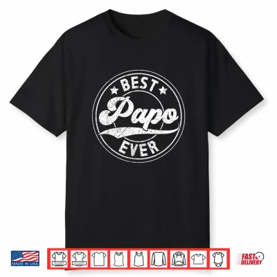 Best Papo Ever Papo Grandfather Papo Grandpa Shirt