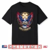One Nation Under God America 250 Years Usa Eagle Christian Shirt