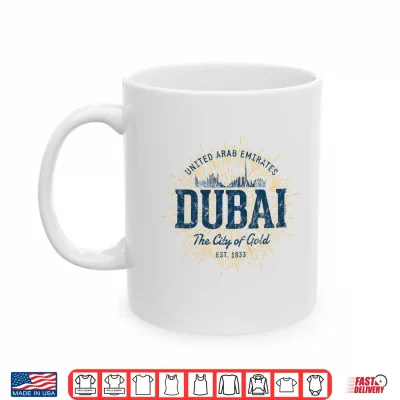 Mug Retro UAE Vintage Dubai Shirt