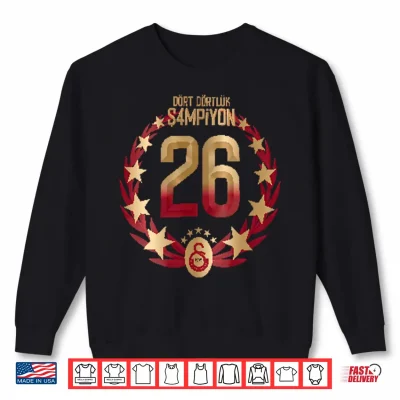 Sweatshirt Galatasaray 26th Championship Shirt