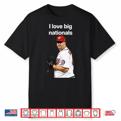 I Love Big Nationals Matt Albers Shirt