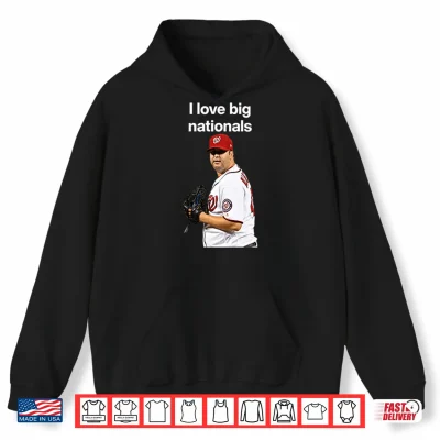Hoodie I Love Big Nationals Matt Albers Shirt