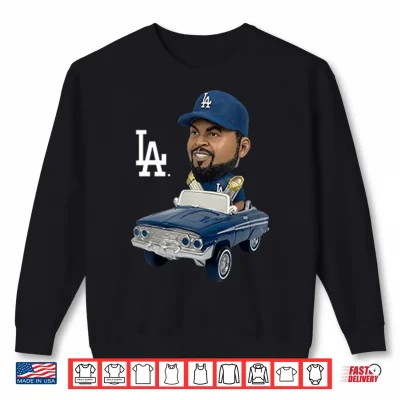 Sweatshirt Los Angeles Dodgers x Ice Cube Shirt