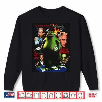 Sweatshirt Pepe The Frog Ashtar Sheran Jeffrey Epstein Shirt