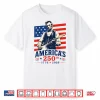 Vintage Abraham Lincoln Abe Lincoln Playing Guitar 250 Years Shirt