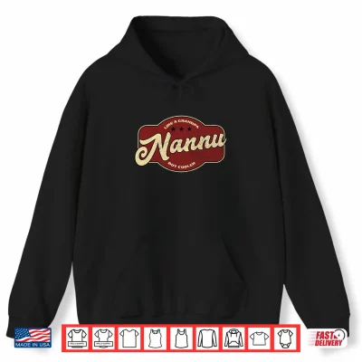 Hoodie Vintage Nannu Like a Grandpa but Cooler Maltese Grandpa Performance Shirt