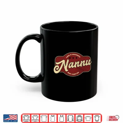 Mug Vintage Nannu Like a Grandpa but Cooler Maltese Grandpa Performance Shirt