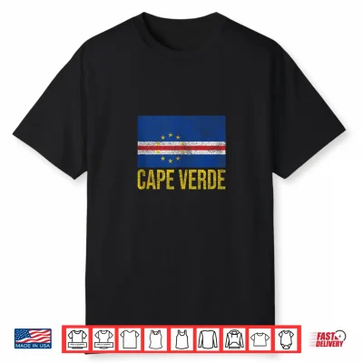 Cape Verde Flag Cabo Verde Praia Shirt
