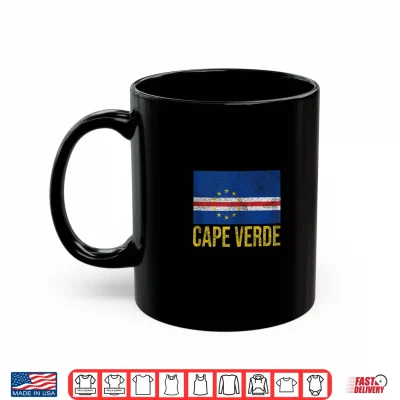Mug Cape Verde Flag Cabo Verde Praia Shirt