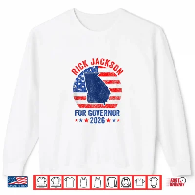 Sweatshirt Rick Jackson for Georgia Governor 2026 Republican Campaign Shirt