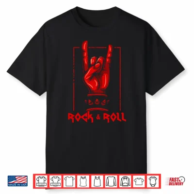 Heavy Metal Clothing Death Metal Hard Rock ‘N’ Roll Performance Shirt