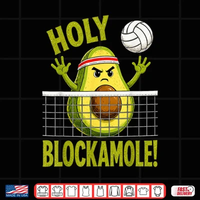 Design Funny Volleyball Shirt for Teens Girls Boys Avocado Graphic Shirt