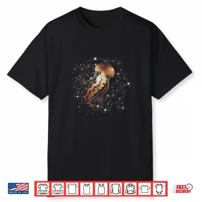 Jellyfish Cosmic Sea Art Shirt