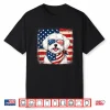 Maltese Dog Us America Flag Patriotic Maltese 4Th Of July Shirt
