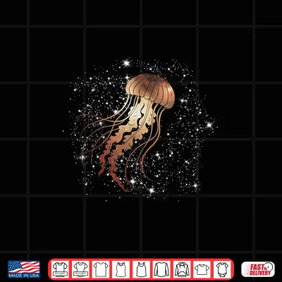 Design Jellyfish Cosmic Sea Art Shirt