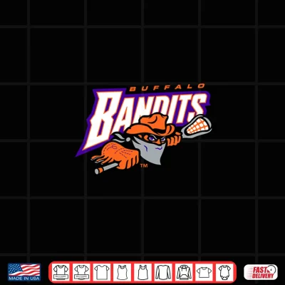 Design Mens NLL Buffalo Bandits Primary Performance Shirt