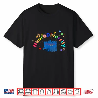 Neurodiversity All Minds Matter Autism Awareness Shirt