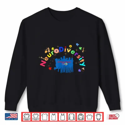 Sweatshirt Neurodiversity All Minds Matter Autism Awareness Shirt