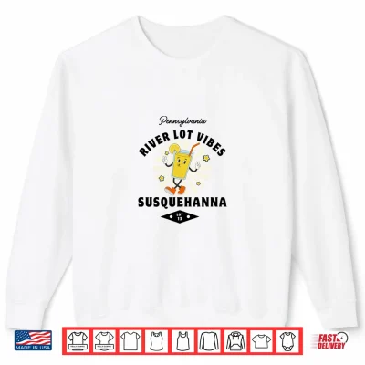 Sweatshirt River Lot Vibes Shirt