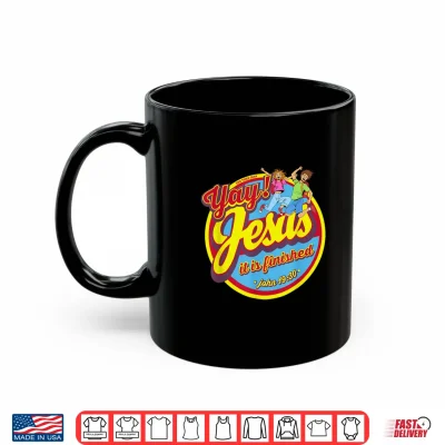 Mug Yay Jesus Happy Jumpin Kids Faith Tees End Times Gear KC1 Shirt