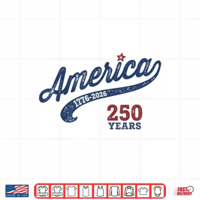Design America 250 Years 1776 2026 Shirt
