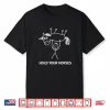 Guy Holding Horse In Air Hold Your Horses Funny Jokes Shirt